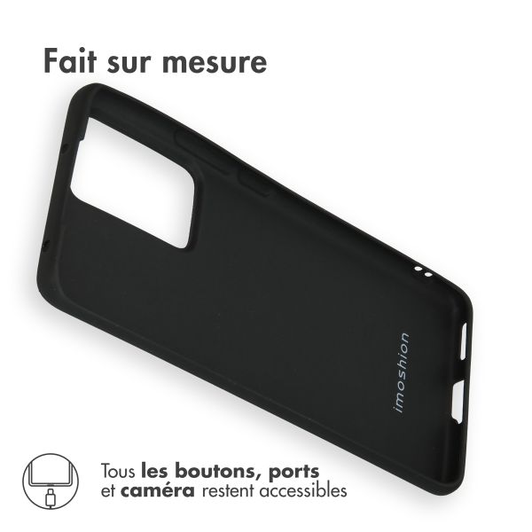 imoshion Coque Couleur Xiaomi 13 Lite - Noir