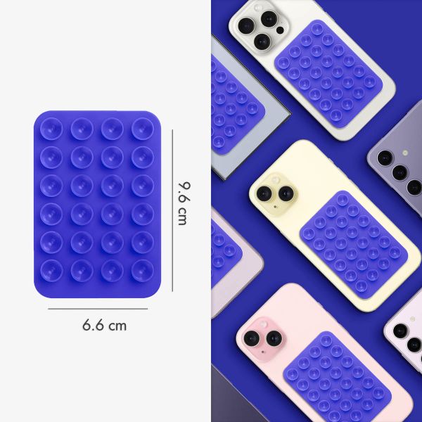 Selencia Support de téléphone à ventouses MagSafe - Cobalt Blue