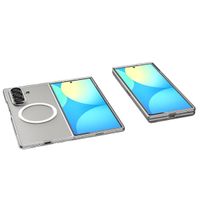 Spigen Coque AirSkin MagSafe Samsung Galaxy Z Fold 7 - Clear / White