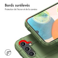 imoshion Coque Rugged Shield Samsung Galaxy A14 (5G/4G) - Vert foncé