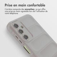 imoshion Coque arrière EasyGrip Samsung Galaxy A15 (5G/4G) - Gris