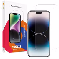 Accezz Protection d'écran en verre trempé Apple iPhone 15 Plus / 15 Pro Max / 16 Plus