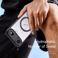 Dux Ducis Coque arrière Aimo avec MagSafe Apple iPhone Air - Transparent