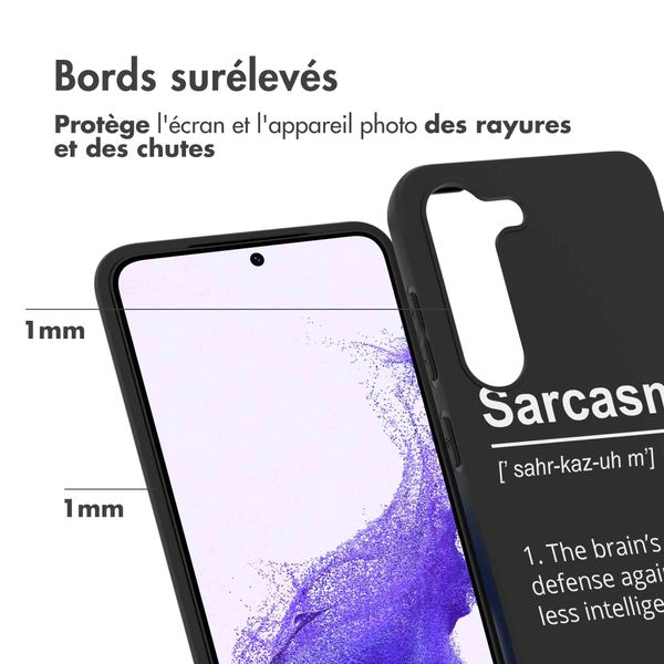 imoshion Coque Design Samsung Galaxy S23 - Sarcasm