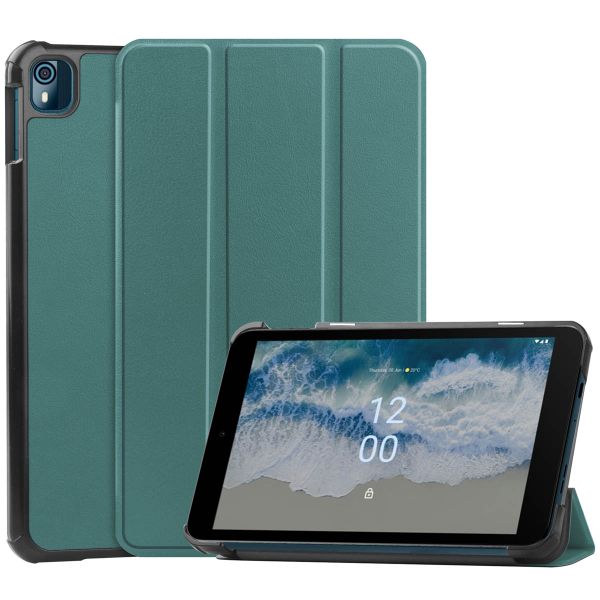 imoshion Coque tablette Trifold Nokia T10 - Vert foncé