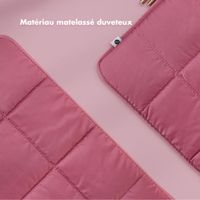 Selencia Pochette ordinateur Puffy 15-16 pouces - Magenta Fire