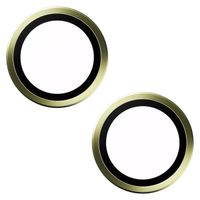 PanzerGlass Protection Caméra Hoop Optic Rings iPhone 15 / 15 Plus - Yellow