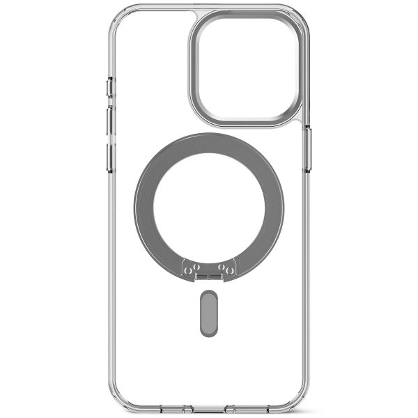 Decoded ﻿Coque Clear Stand avec MagSafe iPhone 15 Pro Max - Transparent