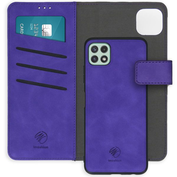 imoshion Etui de téléphone 2-en-1 amovible Galaxy A22 (5G) - Violet