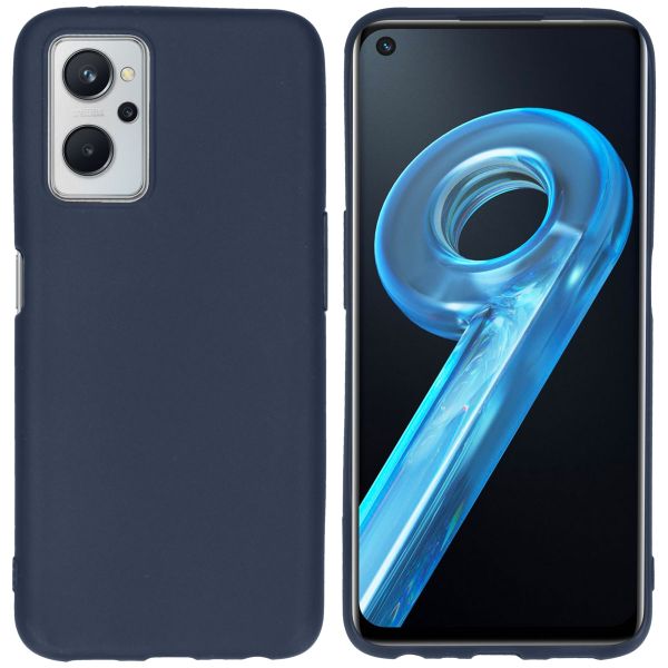 imoshion Coque Couleur Realme 9i - Bleu foncé