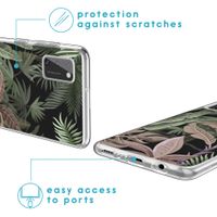 imoshion Coque Design Samsung Galaxy A41 - Jungle - Vert / Rose