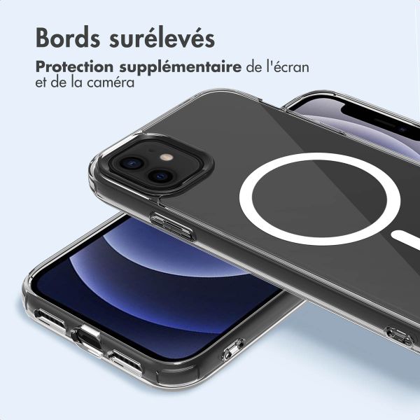 imoshion Coque arrière de protection avec MagSafe iPhone 12 (Pro) - Transparent