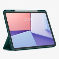 Spigen Coque tablette Urban Fit iPad Air 11 pouces (2024) M2 / Air 5 (2022) / Air 4 (2020) - Midnight Green