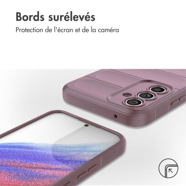 imoshion Coque arrière EasyGrip Samsung Galaxy A54 (5G) - Violet