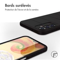 imoshion Coque arrière EasyGrip Samsung Galaxy A14 (5G/4G) - Noir