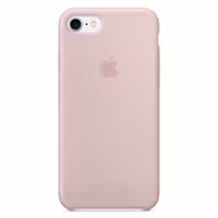 Apple Coque en silicone Apple iPhone SE (2022 / 2020) / 8 / 7 - Chalk Pink