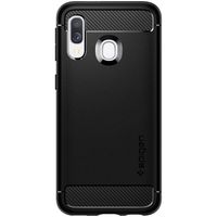 Spigen Coque Rugged Armor Samsung Galaxy A40 - Noir