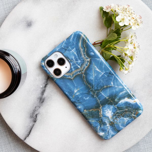 Selencia Coque Maya Fashion iPhone 11 - Onyx Blue