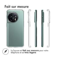 Accezz Coque Clear OnePlus 11 - Transparent