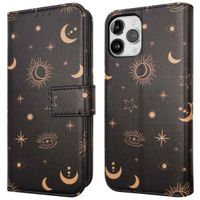 imoshion Étui de télephone portefeuille Design iPhone 12 (Pro) - Sky Black