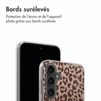 imoshion Coque design pour Samsung Galaxy S23 FE - Leopard Mood