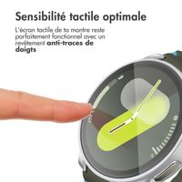 imoshion Coque rigide à couverture complète Samsung Galaxy Watch 7 - 40 mm - Argent