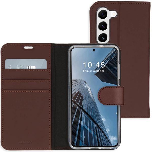 Accezz Étui de télephone Wallet Samsung Galaxy S23 Plus - Marron