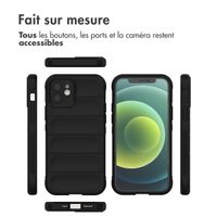 imoshion Coque arrière EasyGrip iPhone 12 - Noir