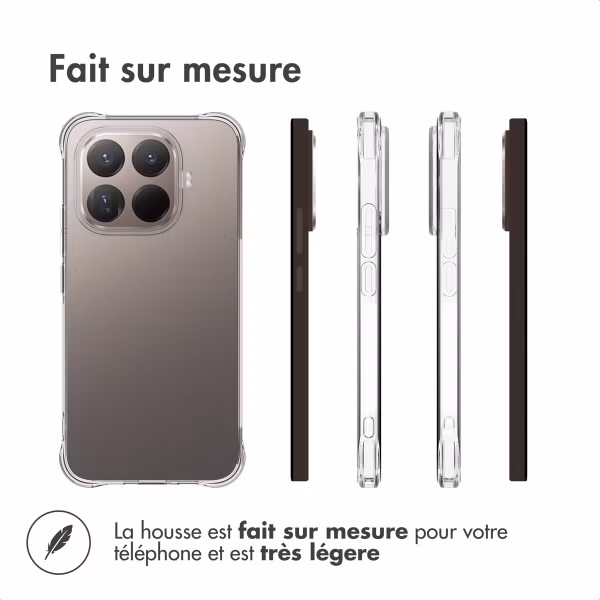 Accezz Coque Clear Xiaomi 15T Pro - Transparent
