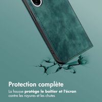 imoshion Étui de téléphone portefeuille Slim OnePlus Nord CE5 - Vert