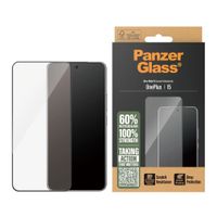 PanzerGlass Protection d'écran Ultra-Wide Fit Anti-bactérienne avec applicateur OnePlus 15