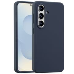 Accezz Coque Liquid Silicone Samsung Galaxy S26 - Bleu foncé