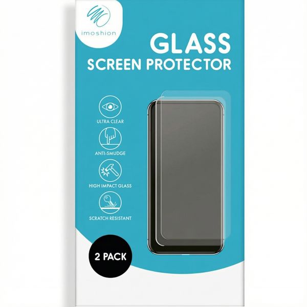 imoshion Protection d'écran en verre trempé 2 pack Samsung Galaxy A42