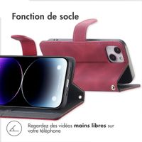 imoshion Etui de télephone portefeuille avec cordon Apple iPhone 14 / 13 - Rouge