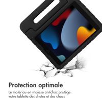 imoshion Coque kidsproof avec poignée Apple iPad 9 (2021) 10.2 pouces / iPad 8 (2020) 10.2 pouces / iPad 7 (2019) 10.2 pouces - Noir