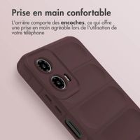 imoshion EasyGrip Backcover Motorola Moto G34 - Aubergine