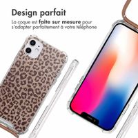 imoshion Coque Design avec cordon Apple iPhone 11 - Leopard Mood