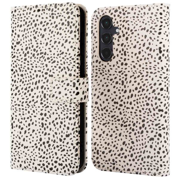 imoshion Étui de téléphone portefeuille Design Samsung Galaxy A55 - Desert Dots