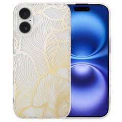 imoshion Coque Design iPhone 16 - Golden Leaves