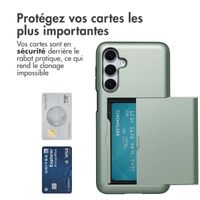 imoshion Coque arrière avec porte-cartes Samsung Galaxy A16 - Vert