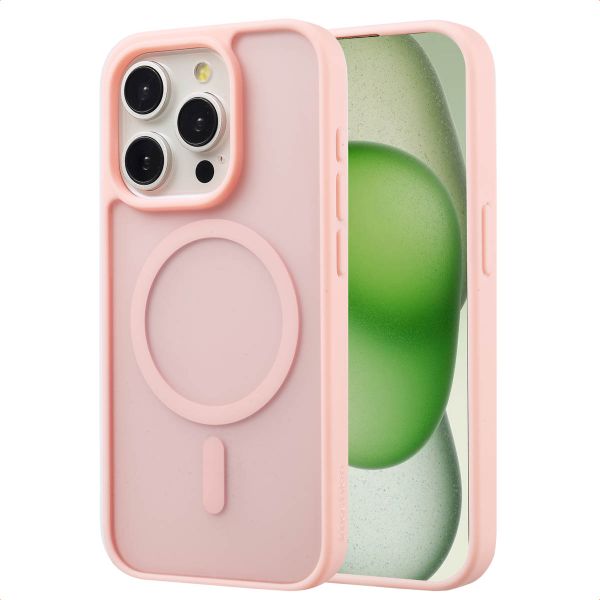 imoshion Coque Color Guard avec MagSafe iPhone 15 Pro - Rose clair