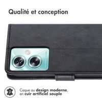 imoshion Étui de télephone portefeuille Oppo A79 - Noir