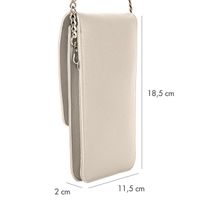 Selencia Sac téléphone Elegance - Beige