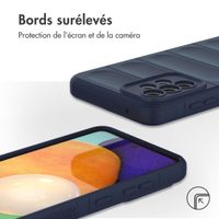 imoshion Coque arrière EasyGrip Samsung Galaxy A52(s) (5G/4G) - Bleu foncé