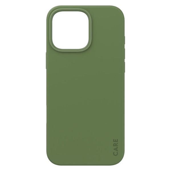 CARE by PanzerGlass Coque Fashion MagSafe Apple iPhone 16 Pro Max - Green