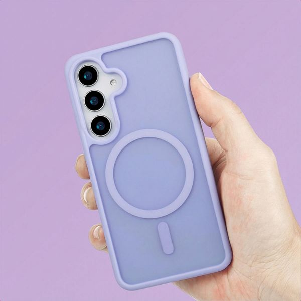 imoshion Coque Color Guard avec MagSafe Samsung Galaxy S25 - Lila / Lilac