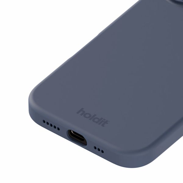 Holdit Coque Silicone Apple iPhone 16 - Pacific Blue