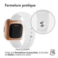 imoshion Bracelet Sport en silicone le Fitbit Versa 2 / Versa Lite - Blanc