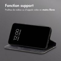 imoshion Étui de téléphone portefeuille Slim Samsung Galaxy A27 (5G) - Noir