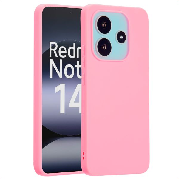 imoshion Coque Couleur Xiaomi Redmi Note 14 (4G) - Bubblegum Pink